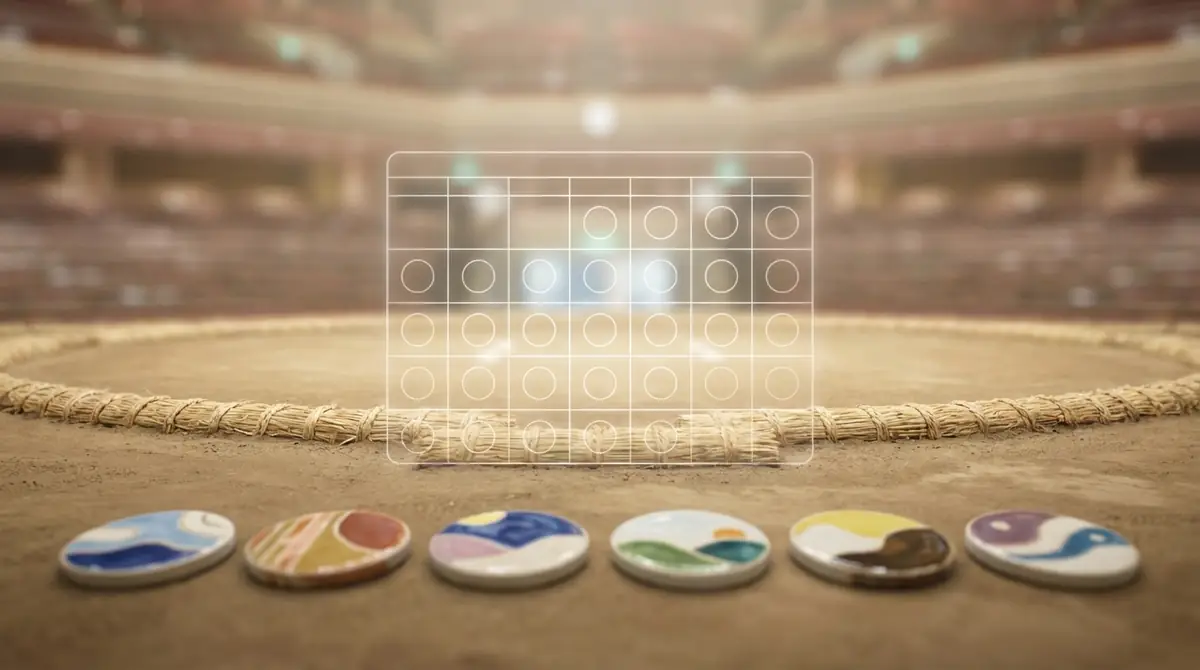 次回の番付発表日と年間6場所のスケジュール一覧