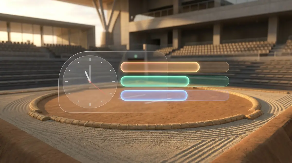 幕内・十両・幕下の取組時間帯一覧