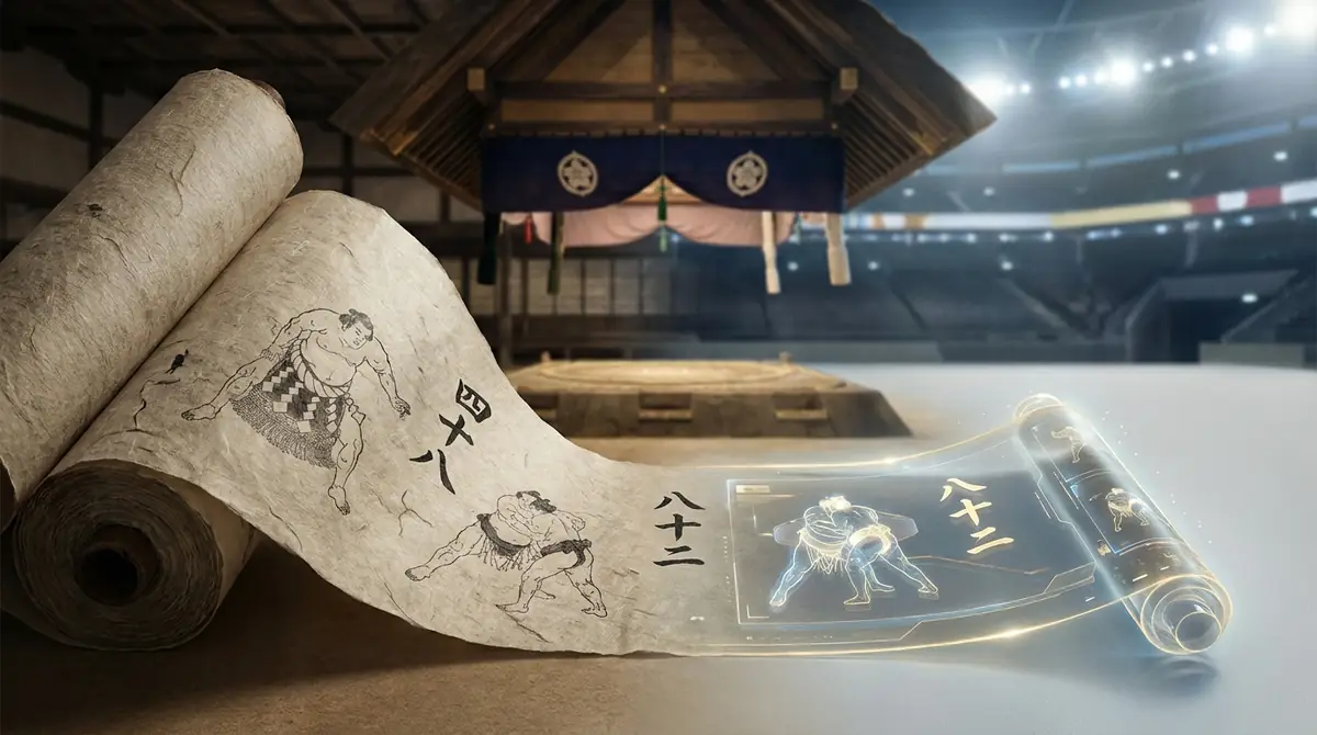 決まり手の歴史｜48手から82手への変遷