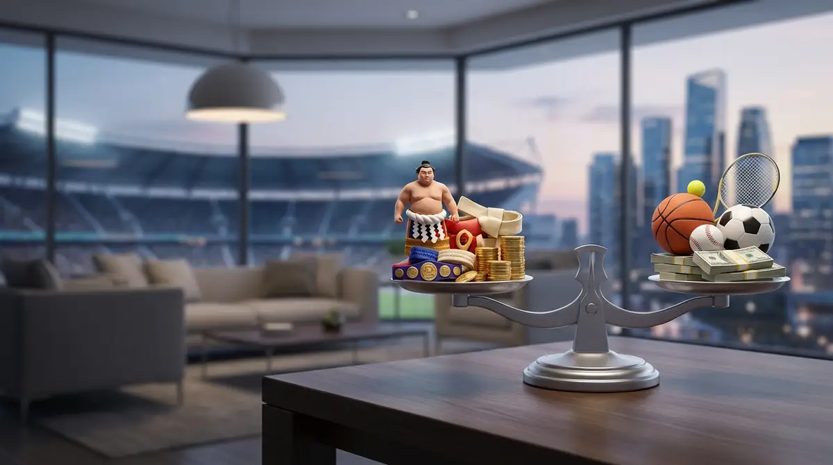 他のプロスポーツ選手と比較｜力士の給料は高い？