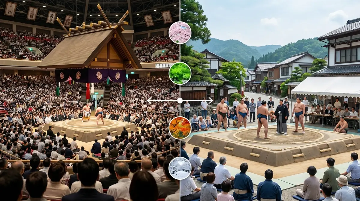 本場所と巡業の違い｜相撲の年間スケジュールを理解する