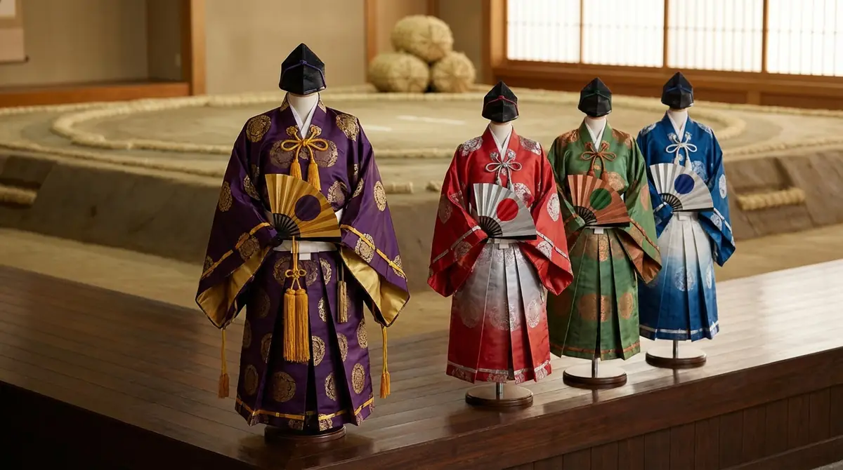 行司の衣装・装束｜階級で変わる色と意味