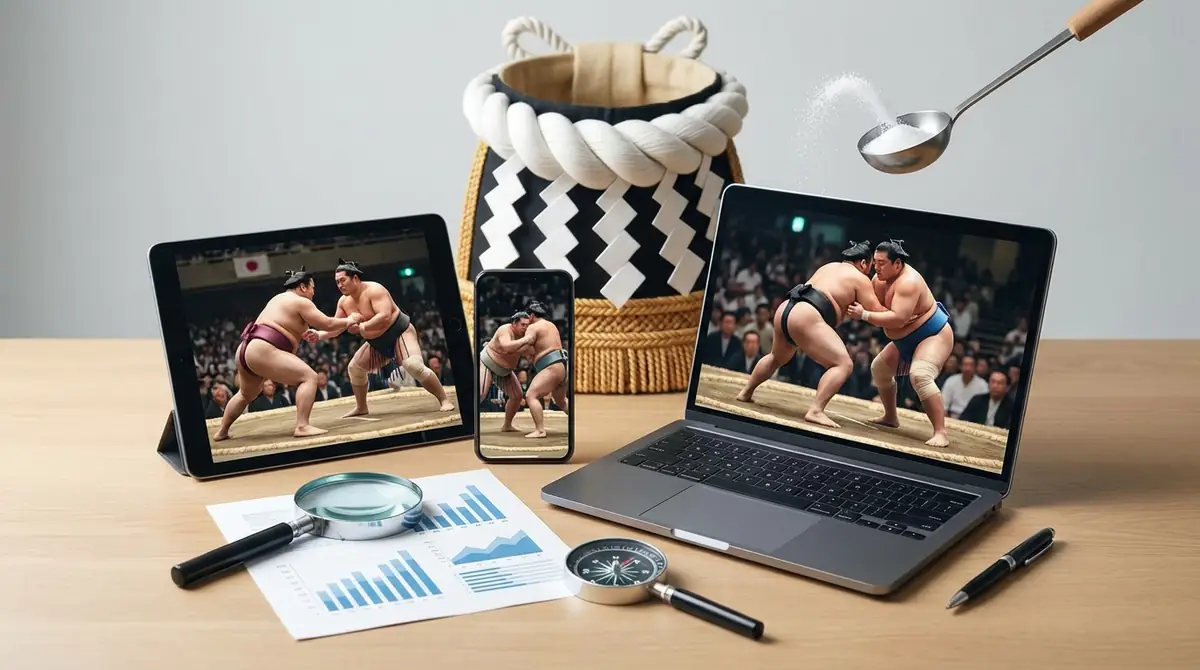 【目的別】相撲動画の最適な視聴方法を診断