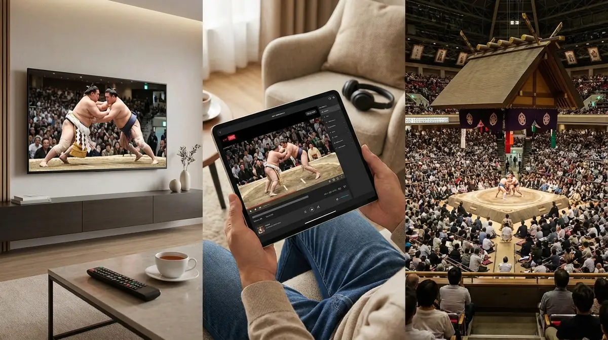 相撲の取組を見る方法|テレビ・ネット配信・現地観戦