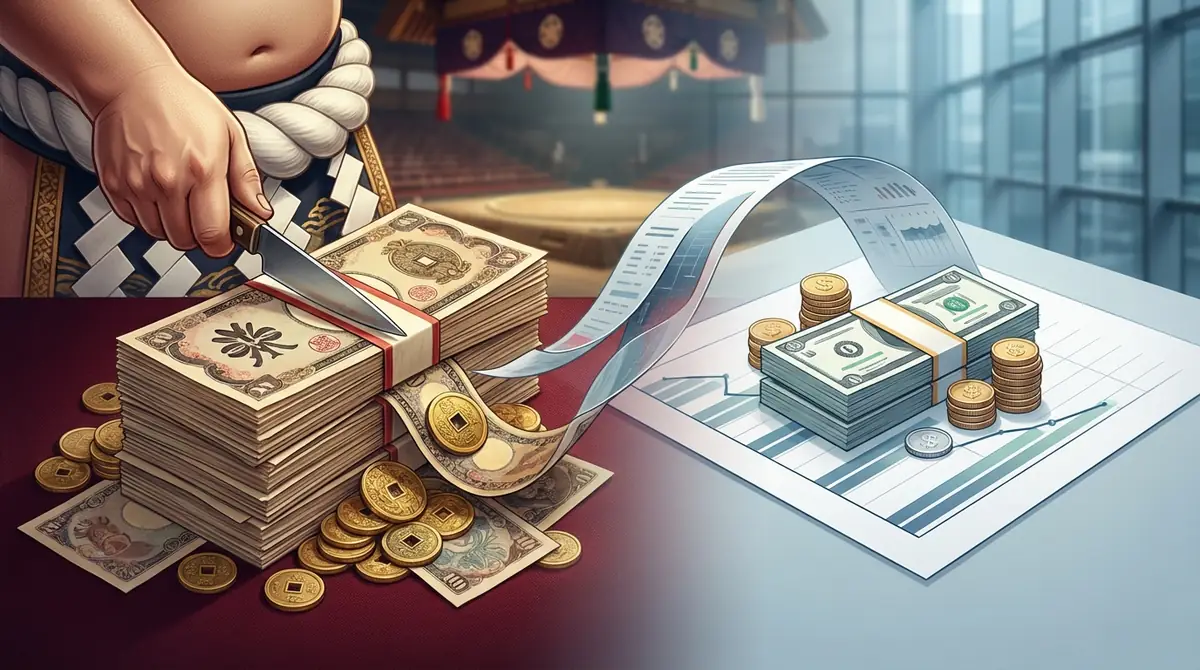 懸賞金は1本7万円|力士の手取りは約3万円