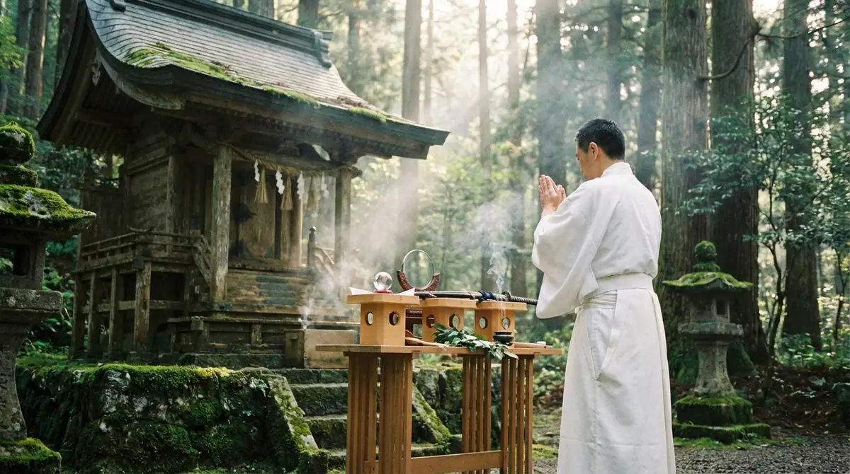 手刀の意味と作法|三神への感謝を込めた所作