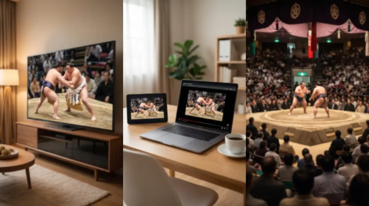 相撲の取り組みを見る方法3選｜テレビ・ネット・現地観戦