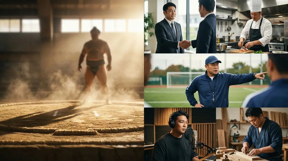 相撲を引退した力士のその後|5つのキャリアパス