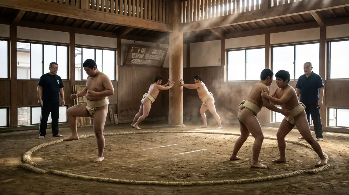 幕下以下の4階級｜力士養成員として修行する世界