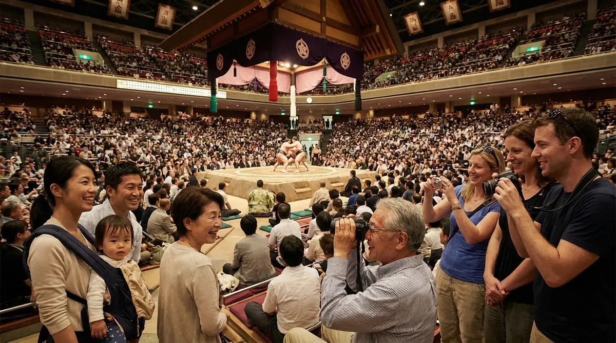 子連れ・高齢者・外国人の相撲観戦ガイド