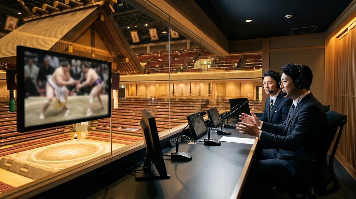 NHK大相撲中継の解説者・アナウンサー