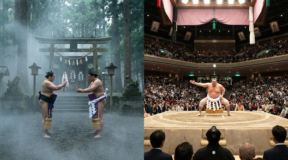 相撲の歴史|神事から国技へ発展した背景